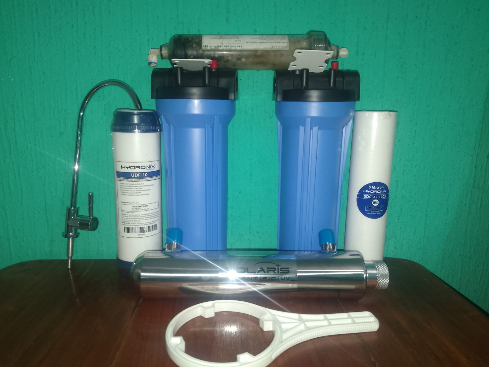 Equipo purificador de 1 gpm doméstico