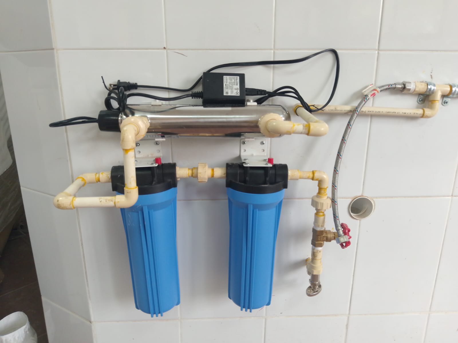 Equipo purificador de 2 gpm doméstico